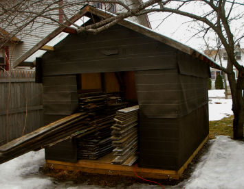 shed in progress